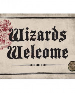 Harry Potter Tin Sign Wizards Welcome 21 x 15 cm
